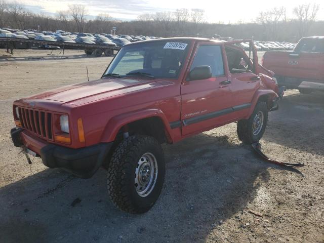 JEEP CHEROKEE S 2000 with VIN 1J4FF48S7YL143280 - Photo from auction