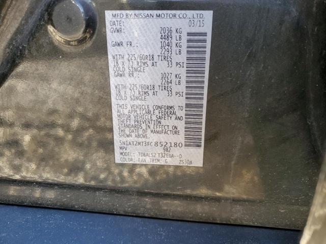 Photo 14 from auction – 2015 NISSAN ROGUE S with VIN 5N1AT2MT3FC852180