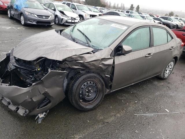 TOYOTA COROLLA L 2018 with VIN 2T1BURHEXJC016800 - Photo from auction