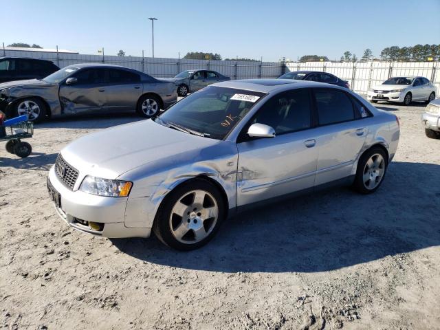 AUDI A4 1.8T QU 2002 with VIN WAULC68E52A313434 - Photo from auction