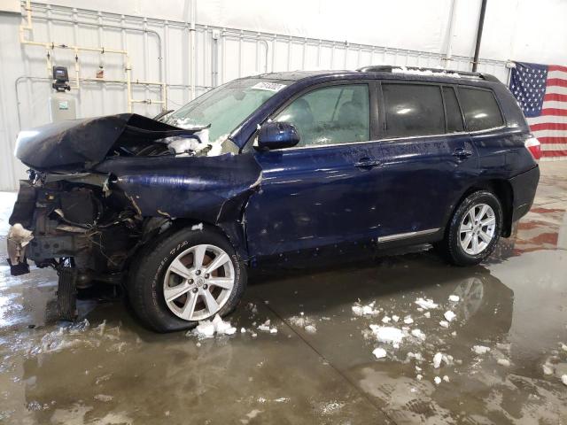 TOYOTA HIGHLANDER 2011 with VIN 5TDBK3EH5BS059628 - Photo from auction