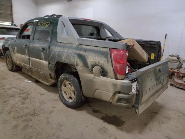 Photo 2 from auction – 2002 CHEVROLET AVALANCHE with VIN 3GNEK13T82G327277