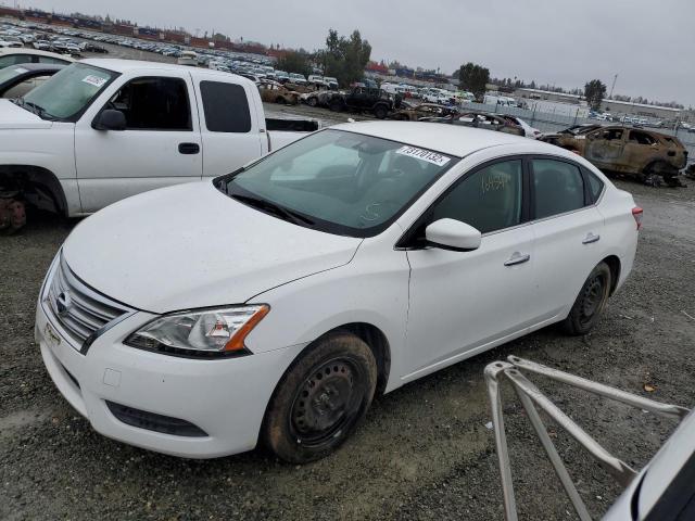 NISSAN SENTRA S 2015 with VIN 3N1AB7AP1FY242347 - Photo from auction