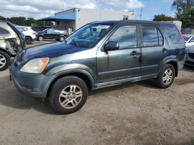 HONDA CR-V EX 2002 with VIN JHLRD78852C070872 - Photo from auction