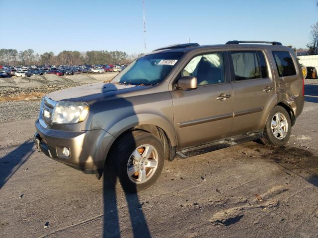 HONDA PILOT EXL 2011 with VIN 5FNYF3H50BB022748 - Photo from auction