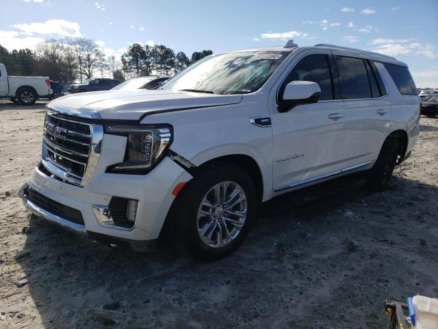 Photo 1 from auction – 2021 GMC YUKON SLT with VIN 1GKS2BKD7MR411545