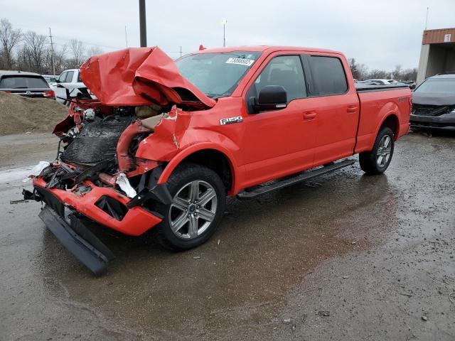 FORD F150 SUPER 2018 with VIN 1FTFW1E58JFD83672 - Photo from auction