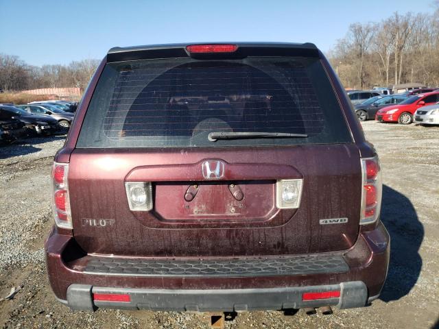 Photo 6 from auction – 2007 HONDA PILOT LX with VIN 2HKYF18137H502809