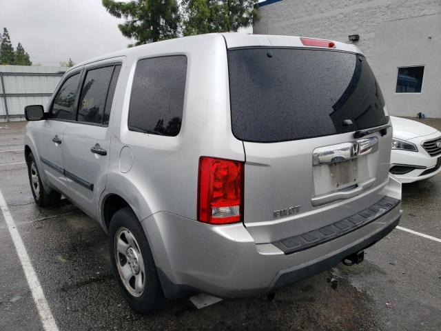 Photo 2 from auction – 2010 HONDA PILOT LX with VIN 5FNYF3H23AB009612