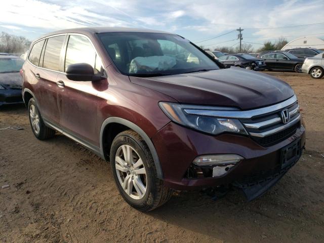 Photo 4 from auction – 2016 HONDA PILOT LX with VIN 5FNYF6H19GB045435