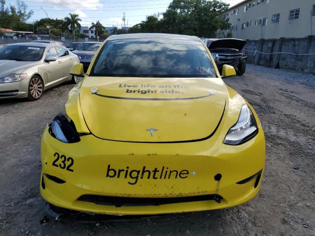 Photo 5 from auction – 2022 TESLA MODEL Y with VIN 7SAYGAEE6NF329712