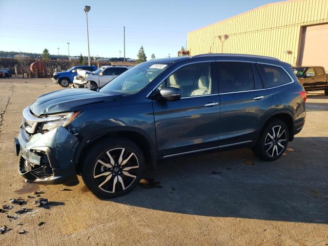 HONDA PILOT ELIT 2021 with VIN 5FNYF6H04MB041392 - Photo from auction