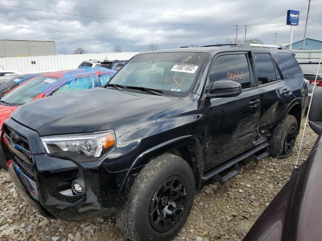TOYOTA 4RUNNER SR 2022 with VIN JTEMU5JRXN5980908 - Photo from auction