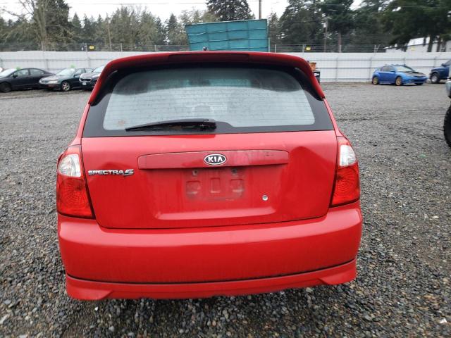 Photo 6 from auction – 2005 KIA SPECTRA5 with VIN KNAFE161355117077