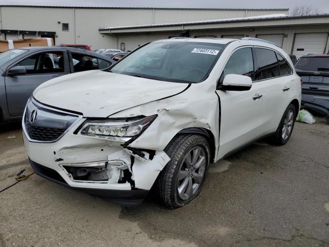 ACURA MDX ADVANC 2016 with VIN 5FRYD4H92GB057425 - Photo from auction