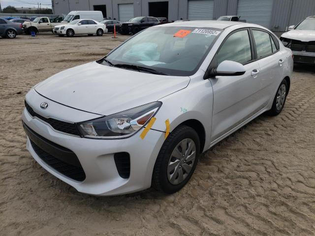 KIA RIO LX 2020 with VIN 3KPA24AD4LE328640 - Photo from auction