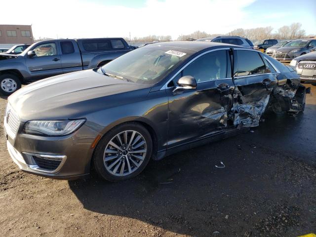 LINCOLN MKZ 2019 with VIN 3LN6L5KU9KR600139 - Photo from auction