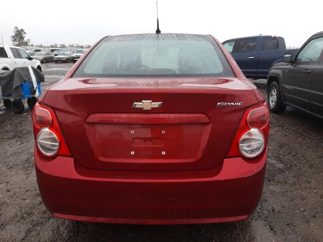 Photo 6 from auction – 2013 CHEVROLET SONIC LS with VIN 1G1JA5SG3D4180946