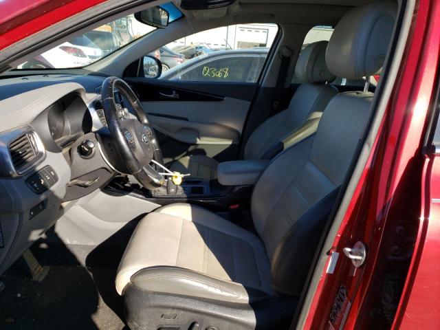 Photo 7 from auction – 2016 KIA SORENTO with VIN 5XYPK4A58GG078895
