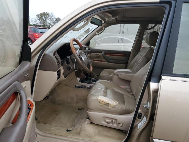 Photo 7 from auction – 2000 LEXUS LX 470 with VIN JT6HT00W4Y0109479