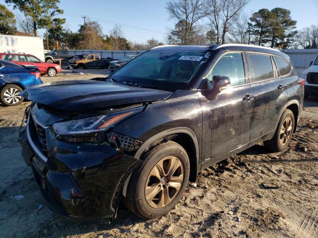 TOYOTA HIGHLANDER 2022 with VIN 5TDABRCH9NS545297 - Photo from auction