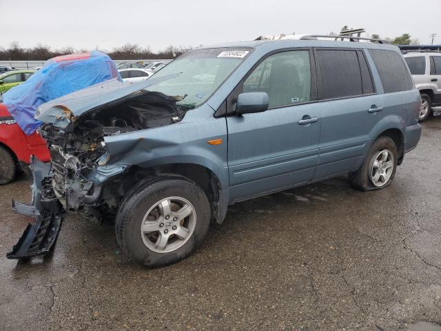 HONDA PILOT EXL 2008 with VIN 5FNYF28618B009907 - Photo from auction