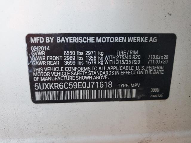 Photo 14 from auction – 2014 BMW X5 XDRIVE5 with VIN 5UXKR6C59E0J71618