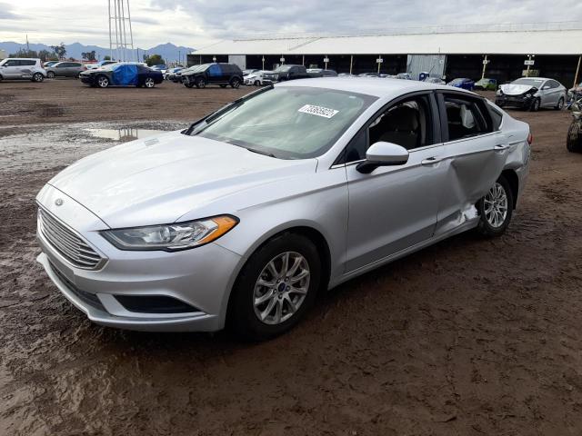 FORD FUSION S 2017 with VIN 3FA6P0G76HR408268 - Photo from auction