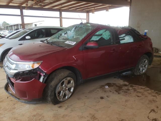 FORD EDGE SEL 2013 with VIN 2FMDK3JCXDBB99466 - Photo from auction