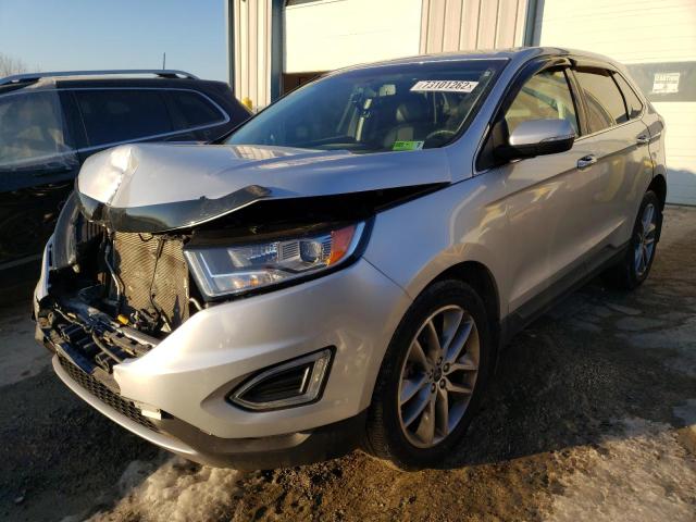 FORD EDGE TITAN 2017 with VIN 2FMPK4K99HBB02690 - Photo from auction
