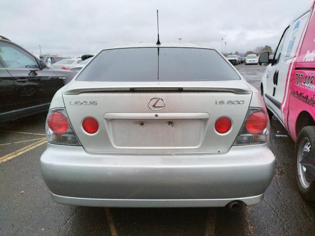 Photo 6 from auction – 2004 LEXUS IS 300 with VIN JTHBD192540093836
