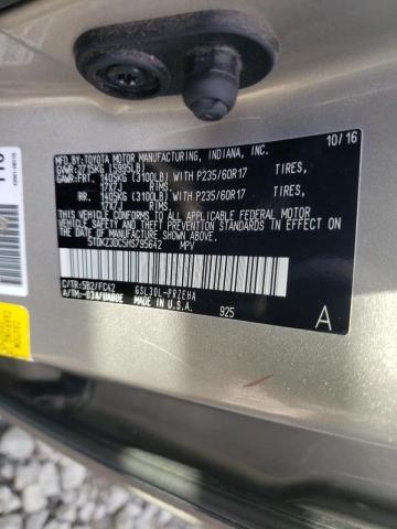 Photo 14 from auction – 2017 TOYOTA SIENNA LE with VIN 5TDKZ3DC5HS795642