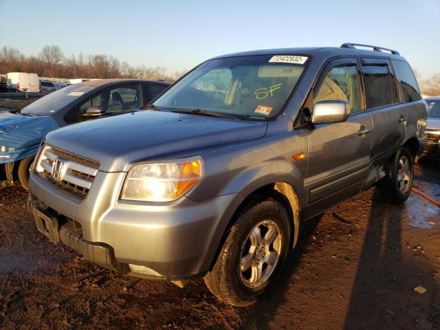 HONDA PILOT EX 2006 with VIN 2HKYF18566H552380 - Photo from auction