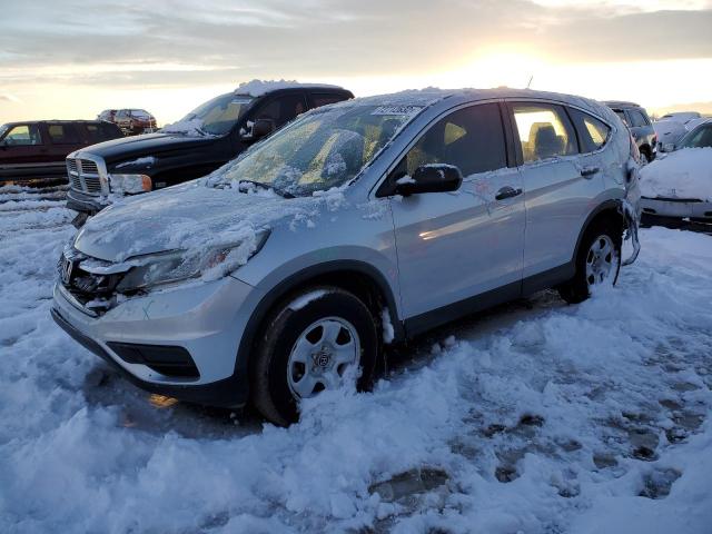 HONDA CR-V LX 2015 with VIN 3CZRM3H35FG703541 - Photo from auction