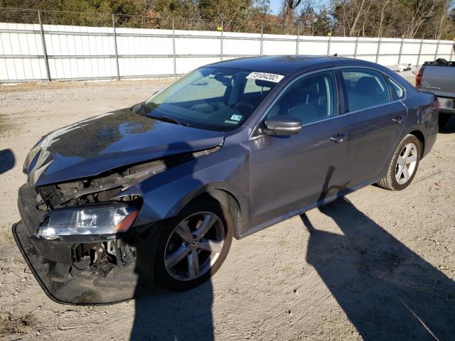 VOLKSWAGEN PASSAT SE 2014 with VIN 1VWBT7A33EC095688 - Photo from auction