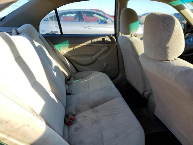Photo 10 from auction – 2002 HONDA CIVIC DX with VIN 2HGES16142H598163