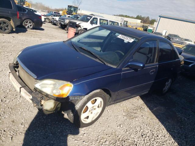HONDA CIVIC EX 2001 with VIN 1HGES26711L064484 - Photo from auction