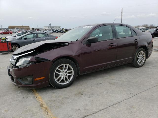 FORD FUSION S 2011 with VIN 3FAHP0GA0BR107295 - Photo from auction