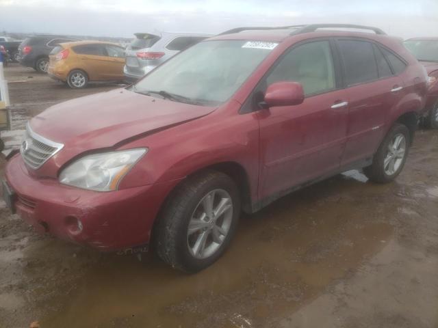 LEXUS RX 400H 2008 with VIN JTJHW31U782051271 - Photo from auction