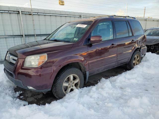 HONDA PILOT EXL 2007 with VIN 2HKYF18627H537000 - Photo from auction
