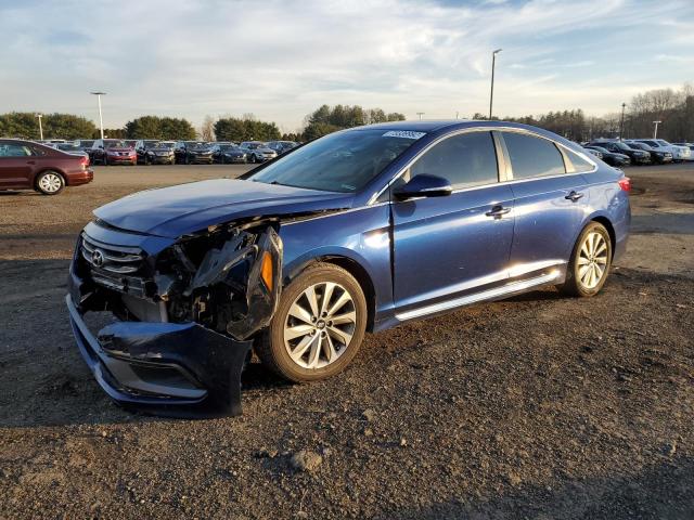 HYUNDAI SONATA SPO 2016 with VIN 5NPE34AF8GH420495 - Photo from auction
