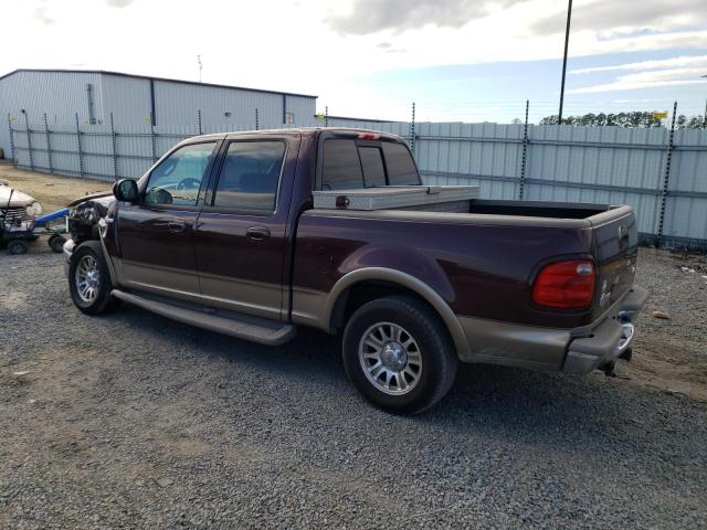 Photo 2 from auction – 2002 FORD F150 SUPER with VIN 1FTRW07L72KA72973
