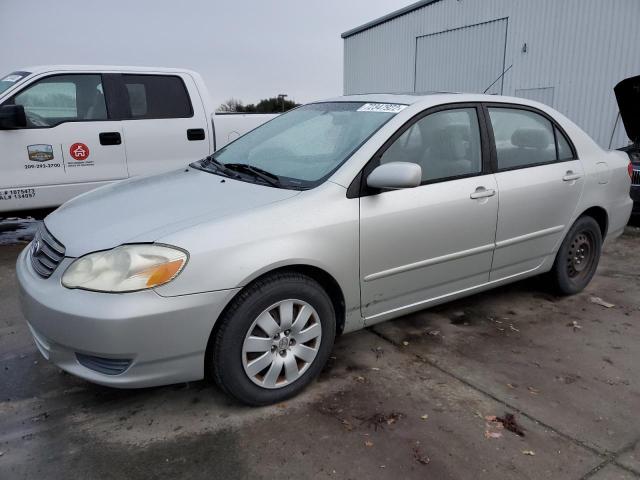 TOYOTA COROLLA CE 2003 with VIN 1NXBR38E43Z014976 - Photo from auction