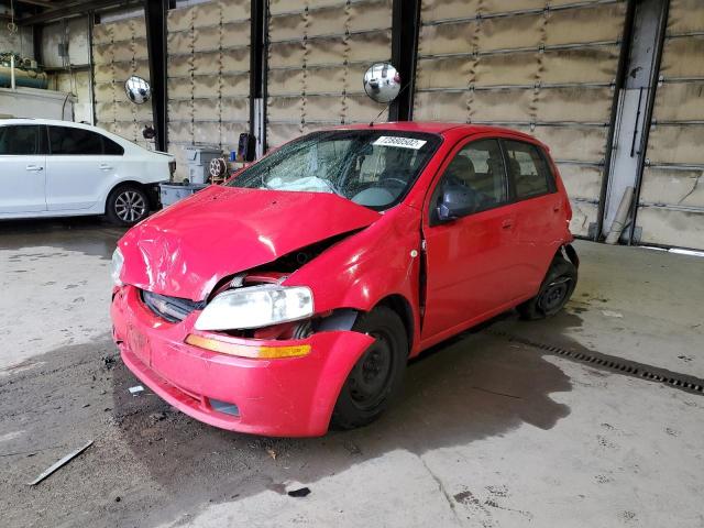 CHEVROLET AVEO BASE 2005 with VIN KL1TD62665B440653 - Photo from auction