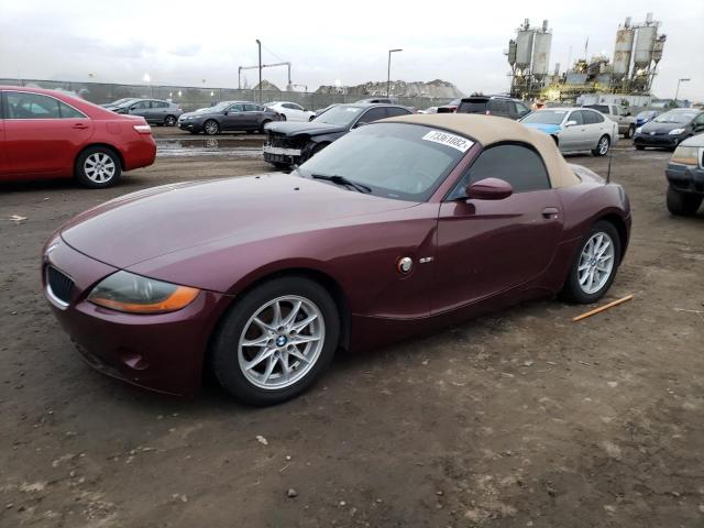 Снимка 1 от търг – 2004 BMW Z4 2.5 с VIN 4USBT33554LS49658