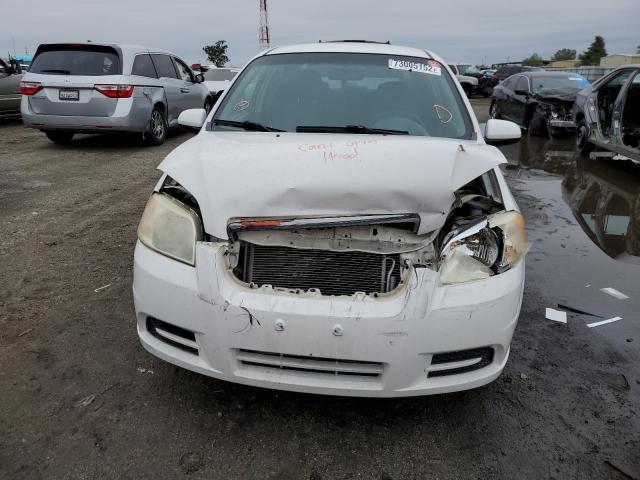Photo 5 from auction – 2009 CHEVROLET AVEO LS with VIN KL1TD56E99B308455
