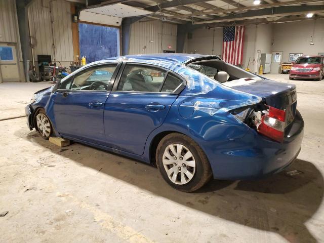 Photo 2 from auction – 2012 HONDA CIVIC LX with VIN 2HGFB2F55CH509957
