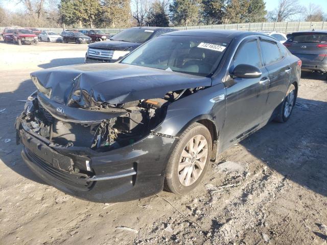 KIA OPTIMA EX 2016 with VIN 5XXGU4L35GG056508 - Photo from auction
