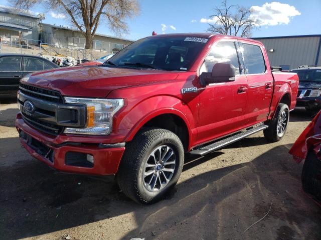 FORD F150 SUPER 2018 with VIN 1FTEW1CPXJKF53196 - Photo from auction