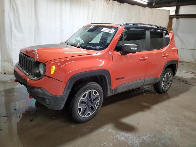 JEEP RENEGADE T 2017 with VIN ZACCJBCB4HPF76098 - Photo from auction